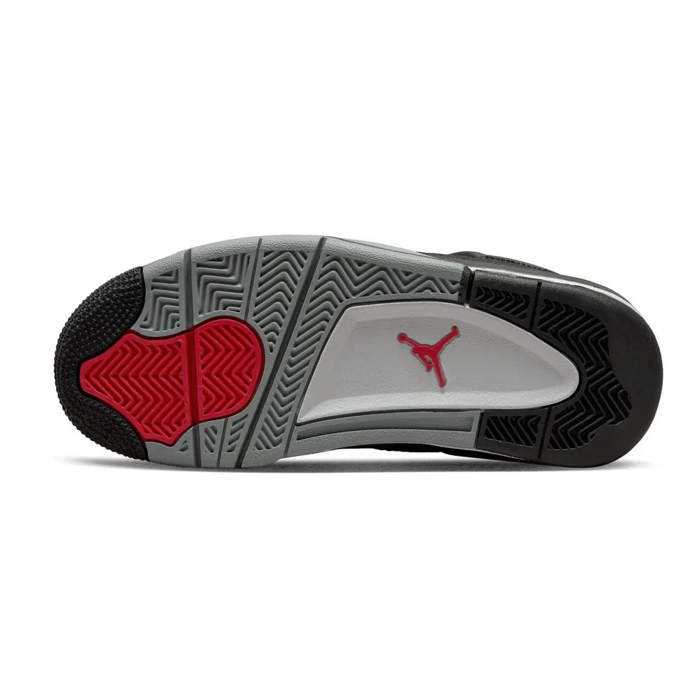 GS 4 Black Canvas Air Retro Jordan 0516